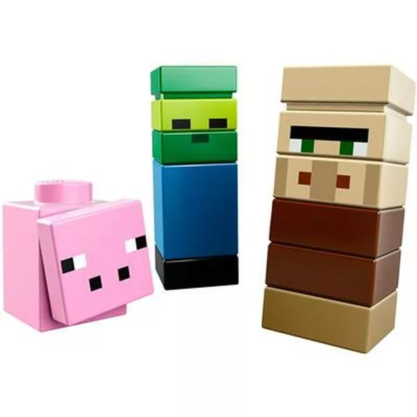 Minecraft 21105 Микромир - Деревня