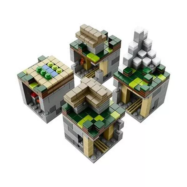Minecraft 21105 Микромир - Деревня
