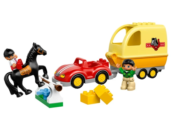 DUPLO 10807 Трейлер для лошадок