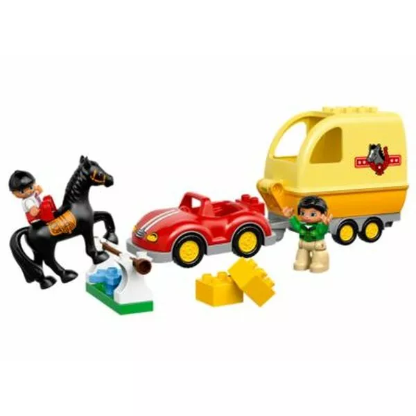 DUPLO 10807 Трейлер для лошадок