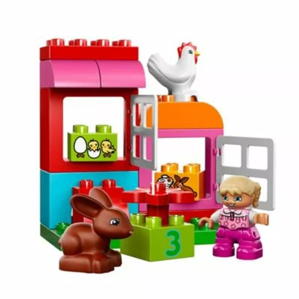 DUPLO 10571 Лучшие друзья: курочка и кролик