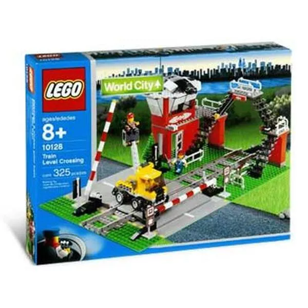World City 10128 Железнодорожный переезд