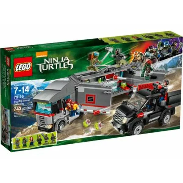 Teenage Mutant Ninja Turtles 79116 Большой побег на грузовике