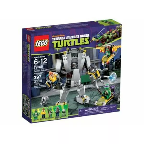 Teenage Mutant Ninja Turtles 79105 Ярость робота Бакстера