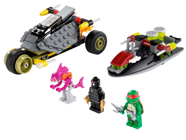 Teenage Mutant Ninja Turtles 79102 Погоня на панцирном байке