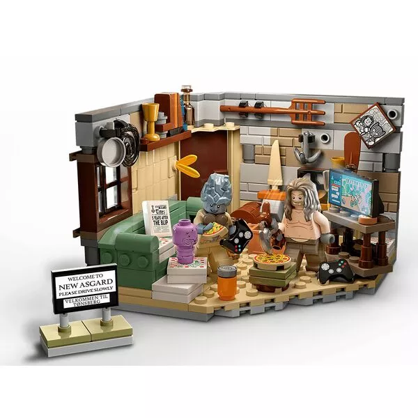 Super Heroes 76200 Новый Асгард Бро Тора