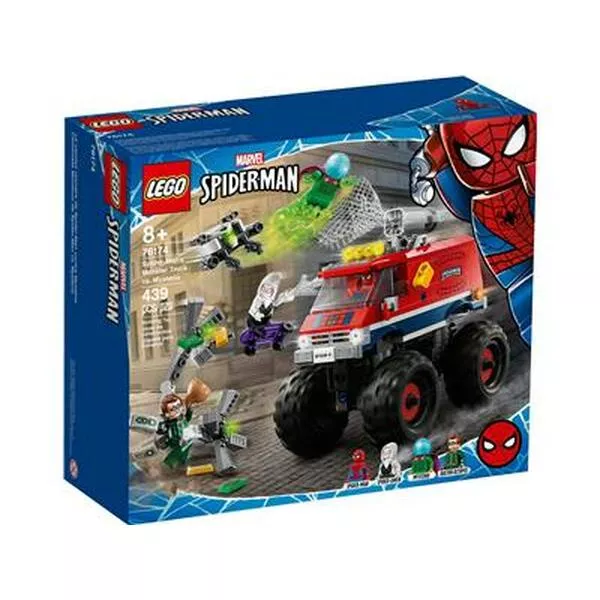 Super Heroes 76174 Монстр-трак Человека-Паука против Мистерио