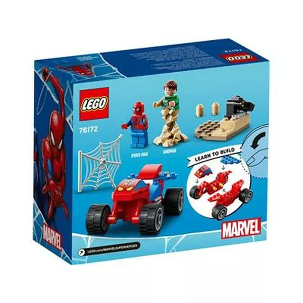 Super Heroes 76172 Бой Человека-Паука с Песочным Человеком