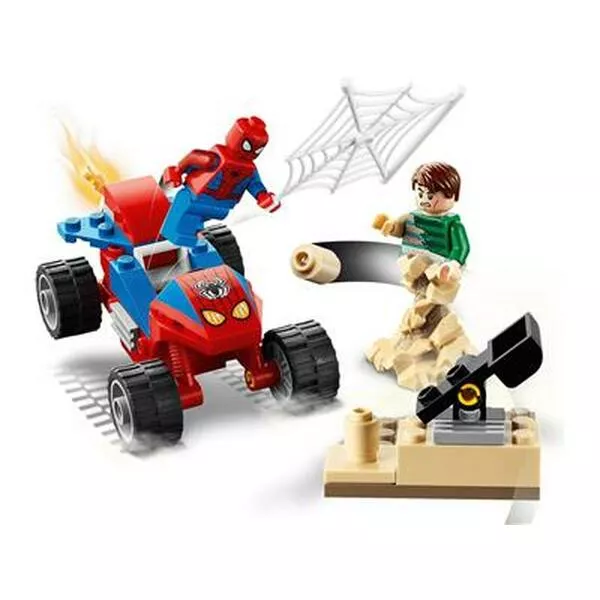 Super Heroes 76172 Бой Человека-Паука с Песочным Человеком