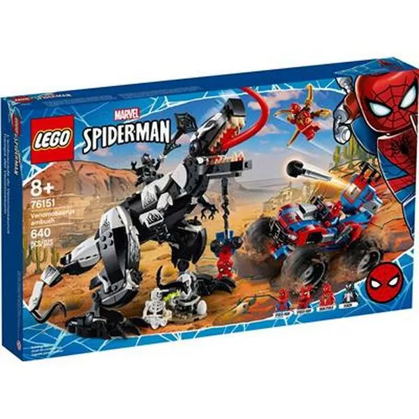 Super Heroes 76151 Человек-Паук: Засада на веномозавра