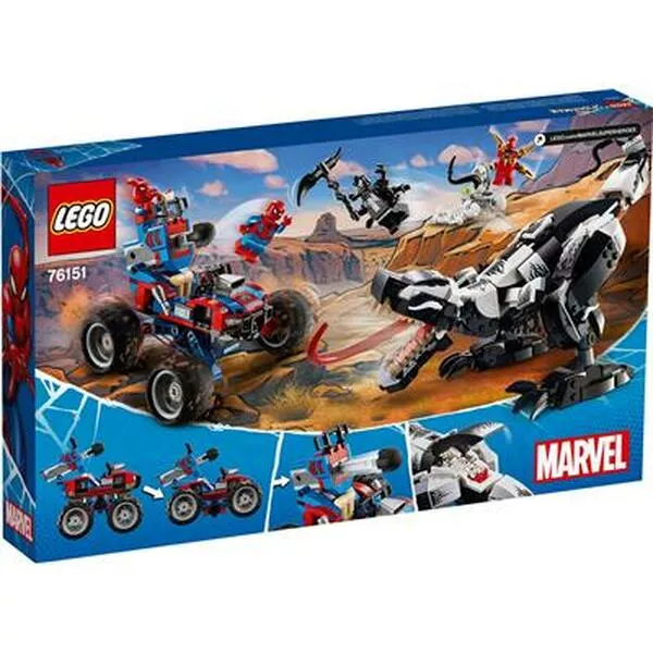 Super Heroes 76151 Человек-Паук: Засада на веномозавра