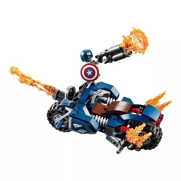 Super Heroes 76123 Капитан Америка: Атака Аутрайдеров