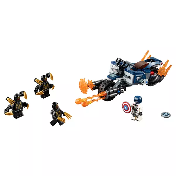 Super Heroes 76123 Капитан Америка: Атака Аутрайдеров