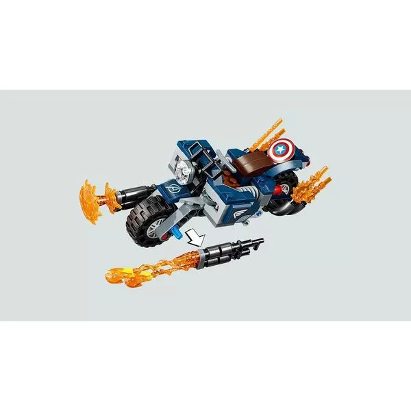 Super Heroes 76123 Капитан Америка: Атака Аутрайдеров