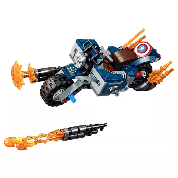 Super Heroes 76123 Капитан Америка: Атака Аутрайдеров