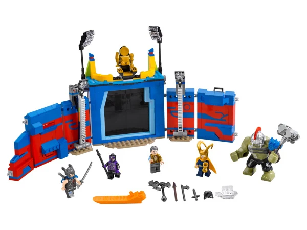 Super Heroes 76088 Тор против Халка: Бой на арене