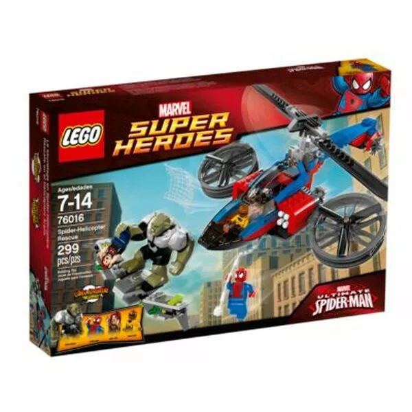 Super Heroes 76016 Спасательная операция на вертолете Человека-Паука