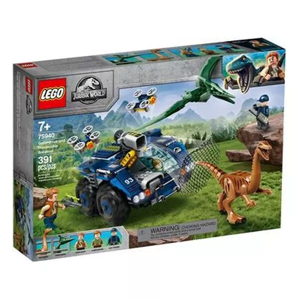 Jurassic World 75940 Побег галлимима и птеранодона