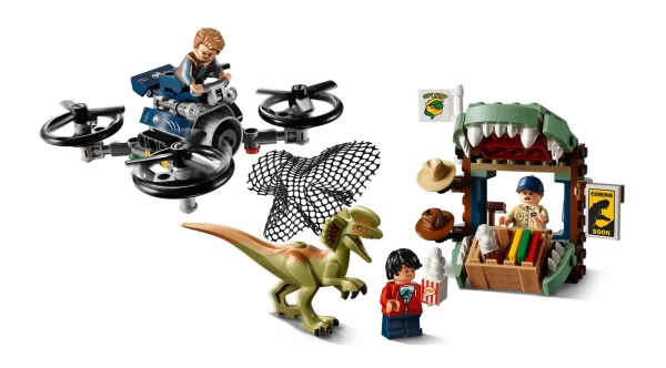 Jurassic World 75934 Побег дилофозавра