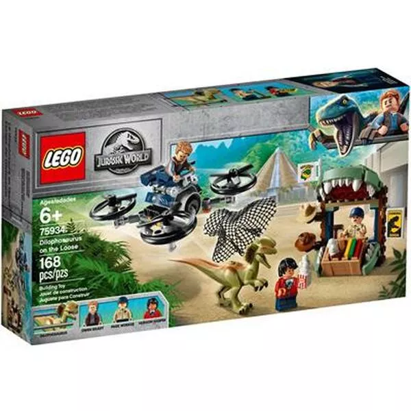 Jurassic World 75934 Побег дилофозавра