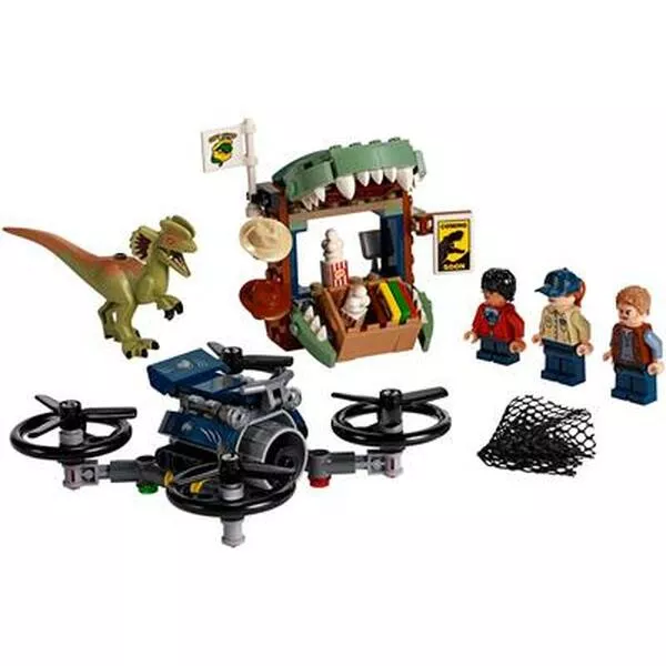Jurassic World 75934 Побег дилофозавра