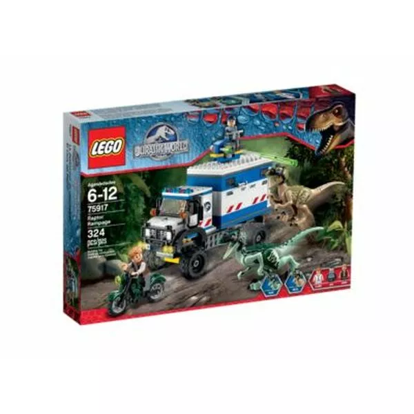 Jurassic World 75917 Ярость раптора