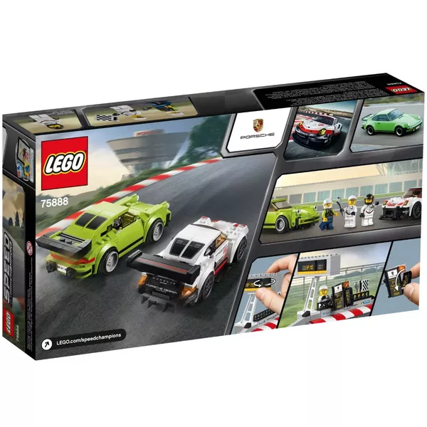 Speed Champions 75888 Porsche 911 RSR и 911 Turbo 3.0