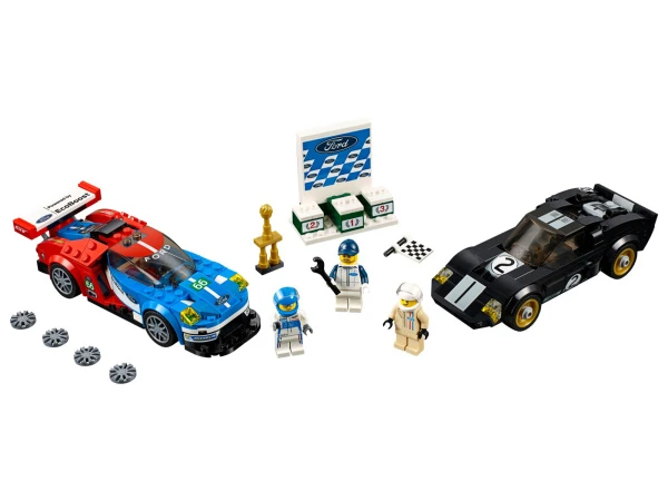 Speed Champions 75881 2016 Ford GT и Ford GT40 1966