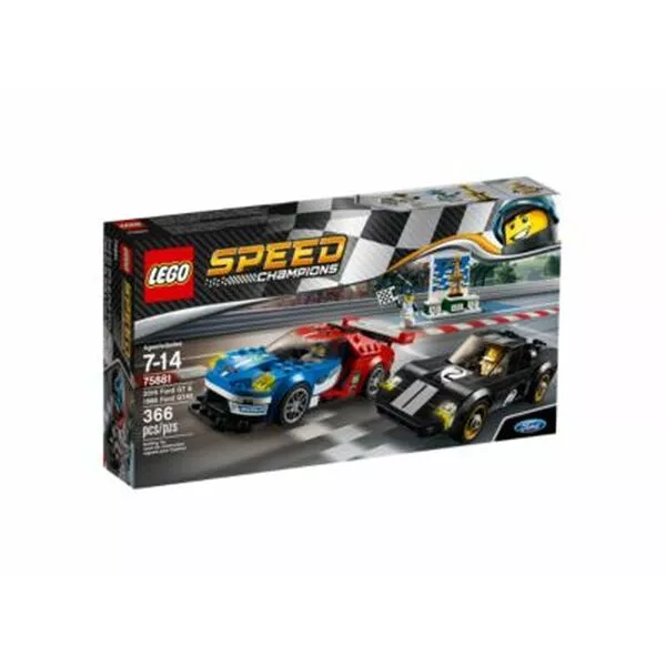 Speed Champions 75881 2016 Ford GT &amp; Ford GT40 1966