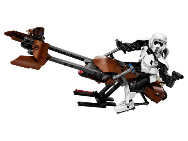 Star Wars Buildable Figures 75532 Штурмовик-разведчик на спидере