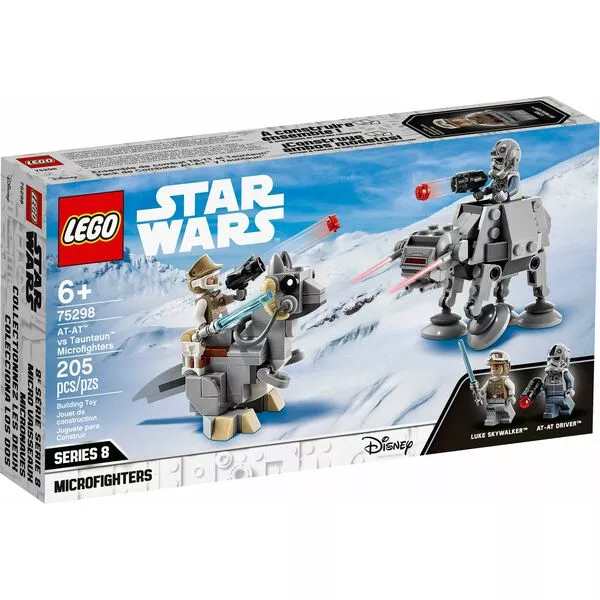 Star Wars 75298 Микрофайтеры: AT-AT против таунтауна