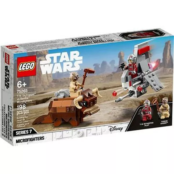 Star Wars 75265 Микрофайтеры: Скайхоппер T-16 против Банты