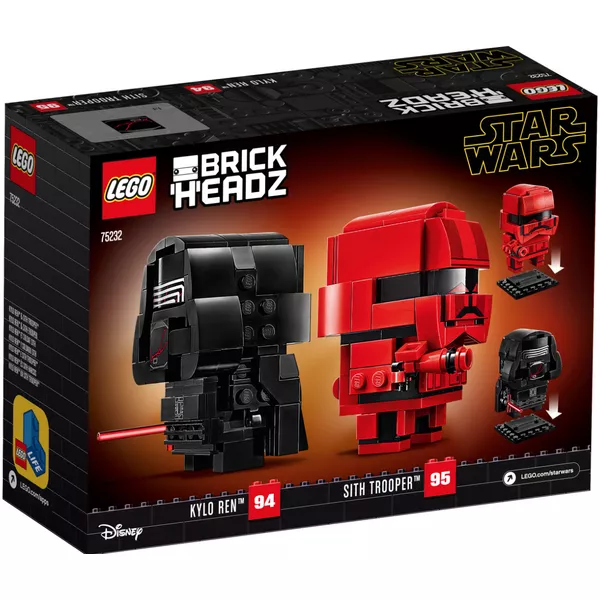 BrickHeadz 75232 Кайло Рен и штурмовик ситхов