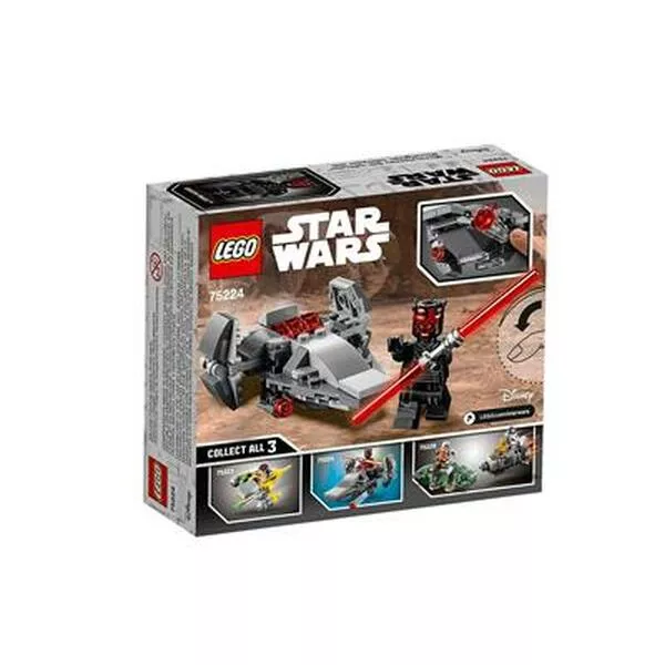 Star Wars 75224 Микрофайтеры: Корабль-лазутчик ситхов