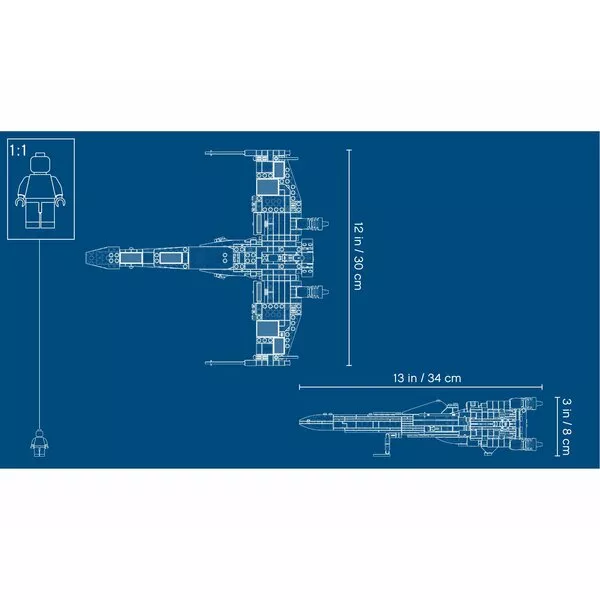 Star Wars 75218 Звёздный истребитель типа Х