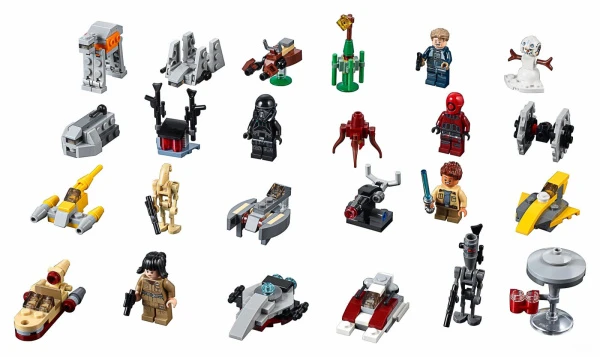Star Wars 75213 Новогодний календарь LEGO Star Wars
