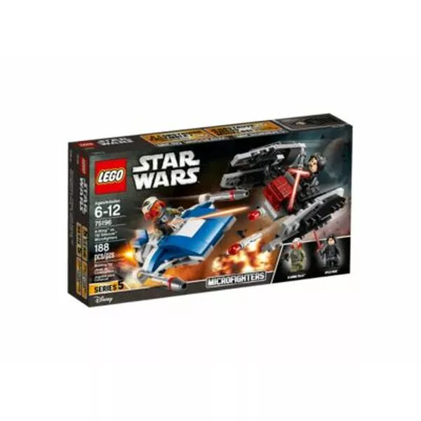Star Wars 75196 Истребитель типа A против бесшумного истребителя СИД