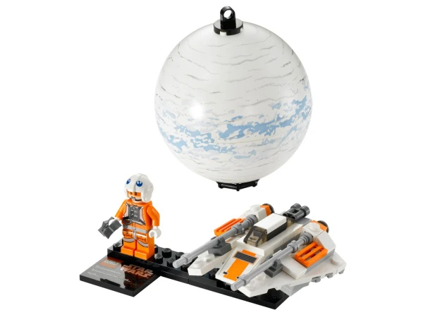Star Wars 75009 Снеговой спидер и планета Хот