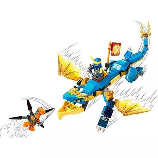 NINJAGO 71760 Грозовой дракон ЭВО Джея