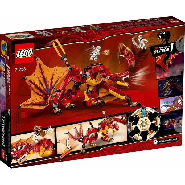 NINJAGO 71753 Атака огненного дракона