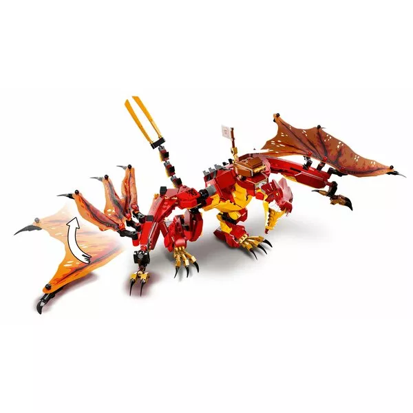 NINJAGO 71753 Атака огненного дракона