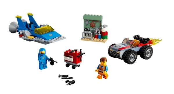 The LEGO Movie-2 70821 Мастерская «Строим и чиним» Эммета и Бенни