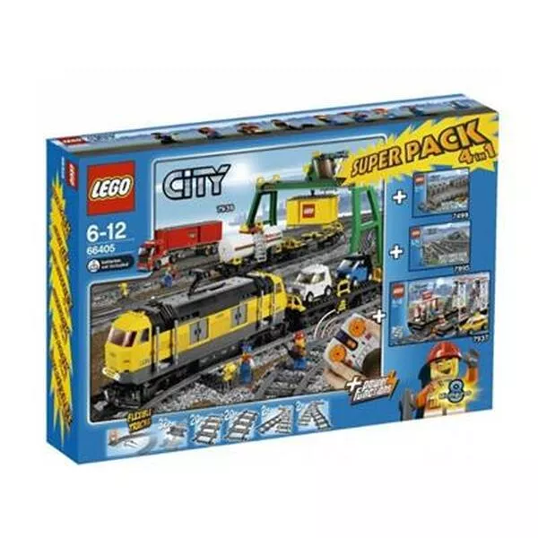 City 66405 Город Поезда Суперпак 4 в 1