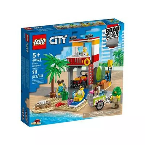 City 60328 Пост спасателей на пляже