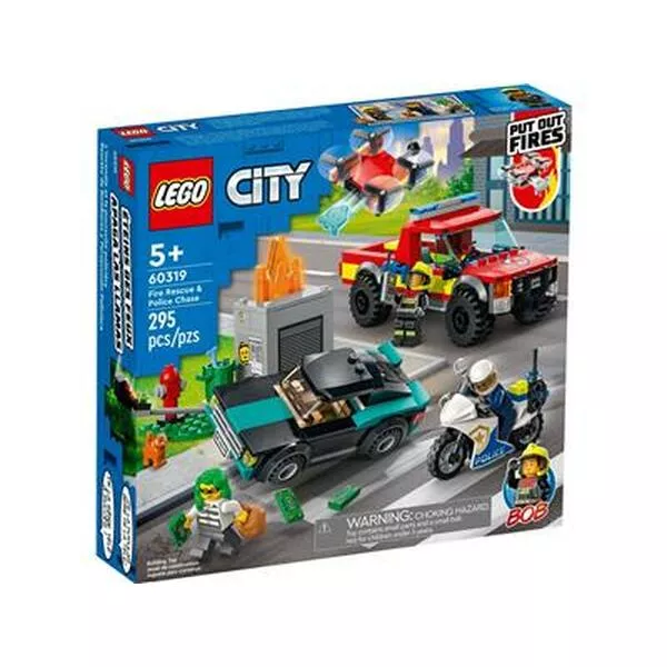 City 60319 Пожарная бригада и полицейская погоня