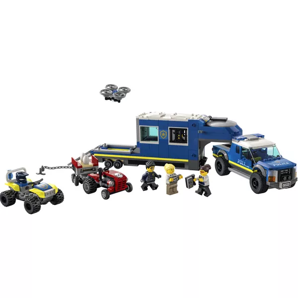 City 60315 Полицейский мобильный командный трейлер