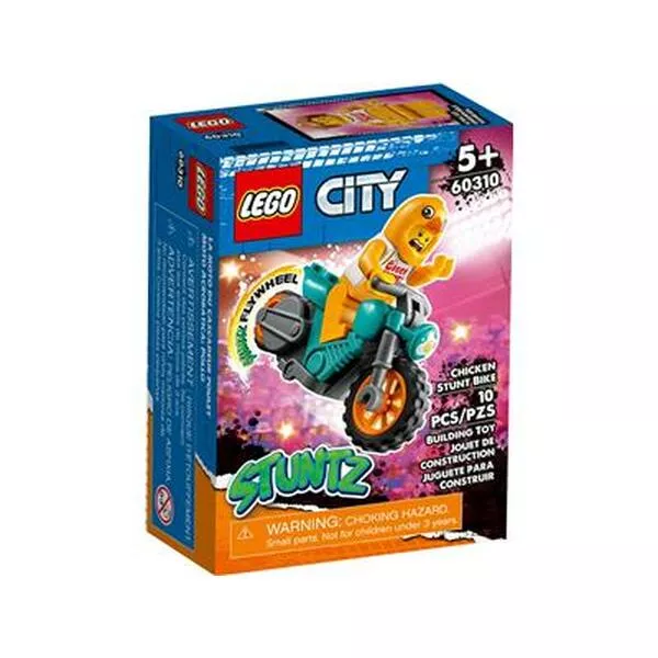 City 60310 Трюковый мотоцикл с цыплёнком