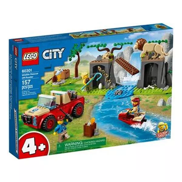 City 60301 Спасательный внедорожник для зверей