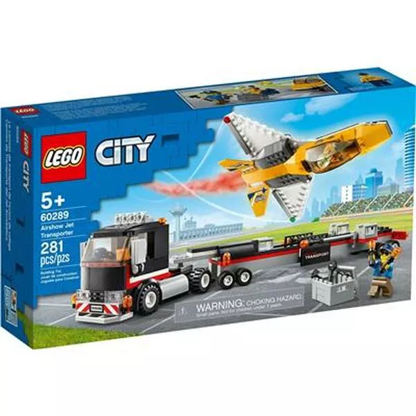 City 60289 Транспортировка самолёта на авиашоу
