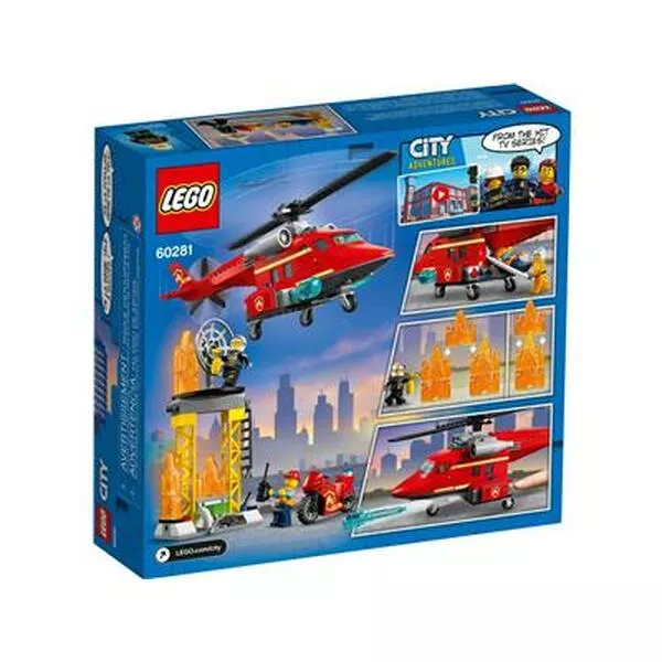 City 60281 Спасательный пожарный вертолёт